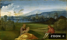 Idillio campestre, fine XV sec.